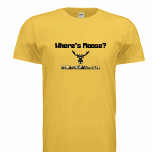 Where's Moose? tee shirt